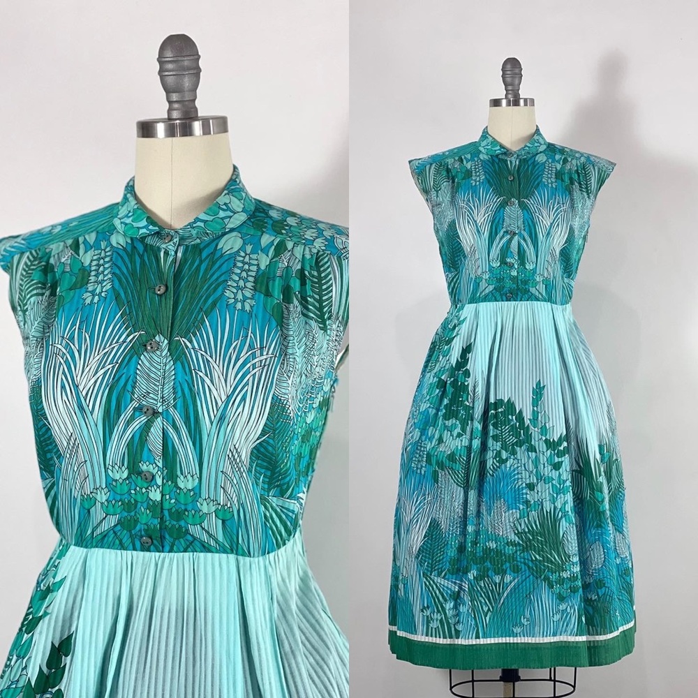 Vintage green dress